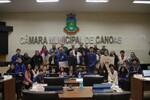 Projeto Vem Ser Jiu-Jitsu recebe homenagem em Grande Expediente na Câmara de Canoas